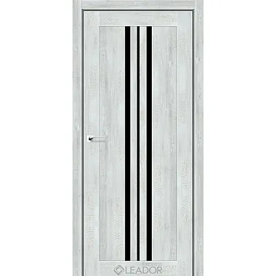 Міжкімнатні Двері Clematis BLK Leador Express ПВХ плівка-0