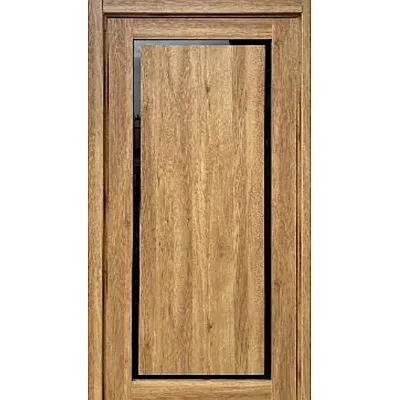 Міжкімнатні Двері Colori Glass BLK "Allegro" ПВХ плівка-0