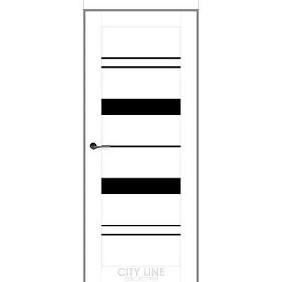 Міжкімнатні Двері DELTA BLK City Line ПВХ плівка-10
