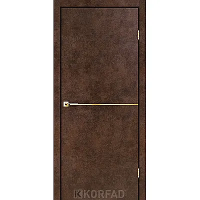 Міжкімнатні Двері DLP-01 gold Korfad ПВХ плівка-1