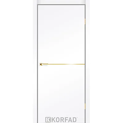 Міжкімнатні Двері DLP-01 SUPER Pet gold Korfad ПВХ плівка-1