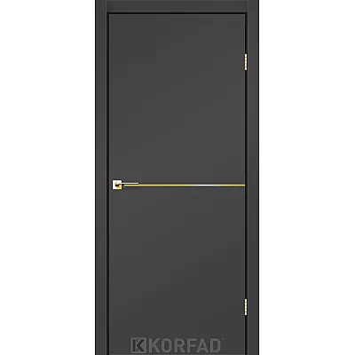 Міжкімнатні Двері DLP-01 SUPER Pet gold Korfad ПВХ плівка-0