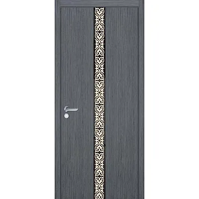 Межкомнатные Двери Deluxe 06-2 WakeWood Шпон-1