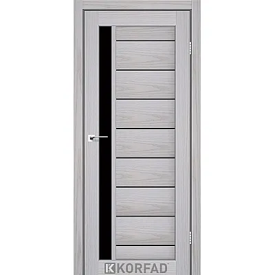 Межкомнатные Двери FL-01 BLK Korfad ПВХ плёнка-1