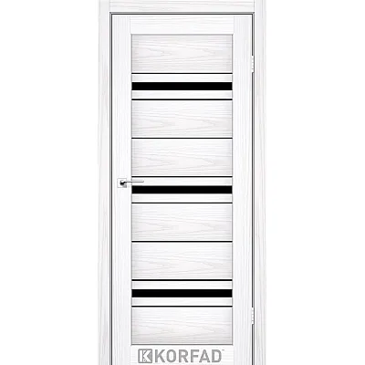Міжкімнатні Двері FL-02 BLK Korfad ПВХ плівка-1
