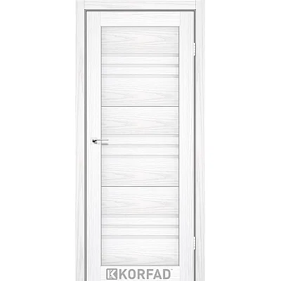 Межкомнатные Двери FL-05 сатин белый Korfad ПВХ плёнка-1