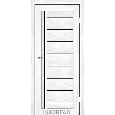 Межкомнатные Двери FL-06 BLK Korfad ПВХ плёнка-1