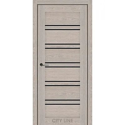 Межкомнатные Двери FOXTON BLK City Line ПВХ плёнка-0