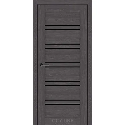 Межкомнатные Двери FOXTON BLK City Line ПВХ плёнка-1