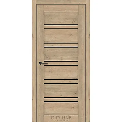 Межкомнатные Двери FOXTON BLK City Line ПВХ плёнка-9
