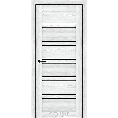 Межкомнатные Двери FOXTON BLK City Line ПВХ плёнка-8