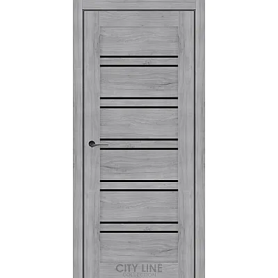 Межкомнатные Двери FOXTON BLK City Line ПВХ плёнка-7
