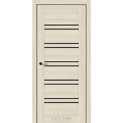 Межкомнатные Двери FOXTON BLK City Line ПВХ плёнка-5
