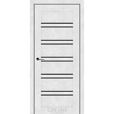Межкомнатные Двери FOXTON BLK City Line ПВХ плёнка-4