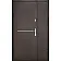 Входные Двери Modern Base RAL 8019 1200 "Galicia"-2-thumb