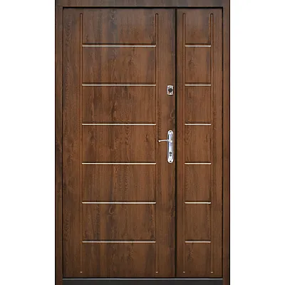 Входные Двери Modern Base RAL 8019 1200 "Galicia"-1