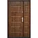 Входные Двери Modern Base RAL 8019 1200 "Galicia"-2-thumb
