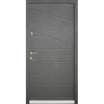 Вхідні Двері Modern Silver RAL 9803 "Galicia"-1