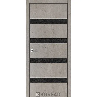 Міжкімнатні Двері GLP-04 Korfad ПВХ плівка-2