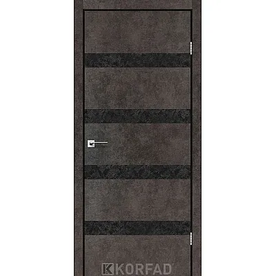 Міжкімнатні Двері GLP-04 Korfad ПВХ плівка-1
