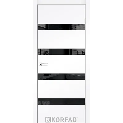 Міжкімнатні Двері GLP-04 Super PET Korfad ПВХ плівка-0