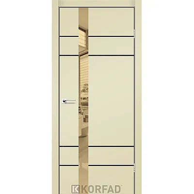Міжкімнатні Двері GLP-07 Super PET Korfad ПВХ плівка-0
