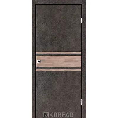 Міжкімнатні Двері GLP-11 Korfad ПВХ плівка-0