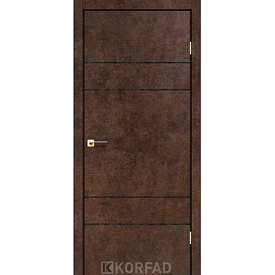 Міжкімнатні Двері GLP-13 Korfad ПВХ плівка-1