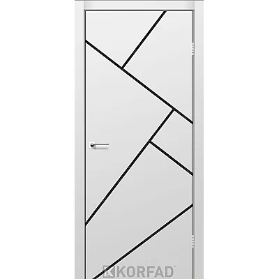 Межкомнатные Двери GLP-15 Super PET Korfad ПВХ плёнка-0