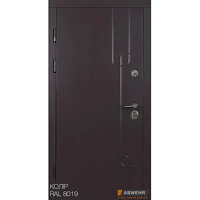 Вхідні Двері Cotage1 (KT1 з терморозривом) 448 Abwehr-0
