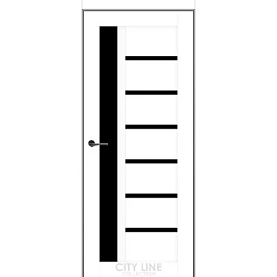 Межкомнатные Двери KENNA BLK City Line ПВХ плёнка-3