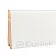 Плінтус Білий White plinth 100х19х2200 Евро KLW-05 Kluchuk-3-thumb