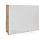 Плинтус Белый White plinth 120х19х2200 Модерн KLW-07 Kluchuk-3-thumb
