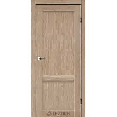 Межкомнатные Двери Laura LR-02 дуб мокко Leador ПВХ плёнка-0