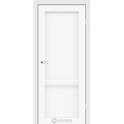 Межкомнатные Двери Laura LR-02 белый матовый Leador ПВХ плёнка-0