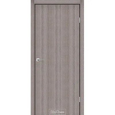 Міжкімнатні Двері LOFT алюм. торець "StilDoors" ПВХ плівка-4