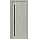 Межкомнатные Двери Line Glass 01 BLK KFD Ламинатин-5-thumb