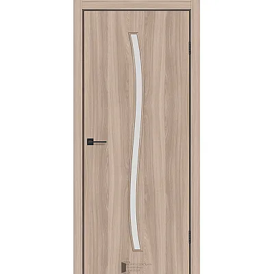 Міжкімнатні Двері Line Glass 02 KFD Ламінатин-0