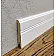 Плінтус МДФ LightForm 80х12х2000 мм. MDF-LF01 Білий RAL 9003 Kluchuk-3-thumb