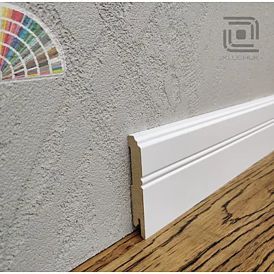 Плінтус МДФ LightForm 80х12х2000 мм. MDF-RLF01 RAL Kluchuk-0