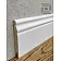 Плінтус МДФ Хвиля 100х12х2000 мм. MDF-V100 Білий RAL 9003 Kluchuk-3-thumb