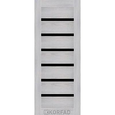 Міжкімнатні МДФ накладка на двері NO-01 BLK Korfad ПВХ плівка-5