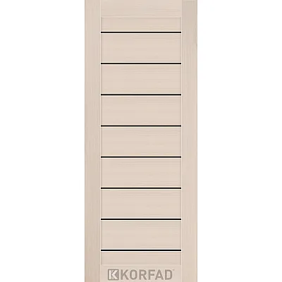 Межкомнатные МДФ накладка на двери NO-03 BLK Korfad ПВХ плёнка-3