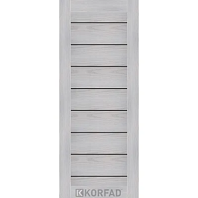 Межкомнатные МДФ накладка на двери NO-03 BLK Korfad ПВХ плёнка-5