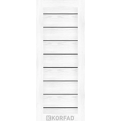 Межкомнатные МДФ накладка на двери NO-03 BLK Korfad ПВХ плёнка-8