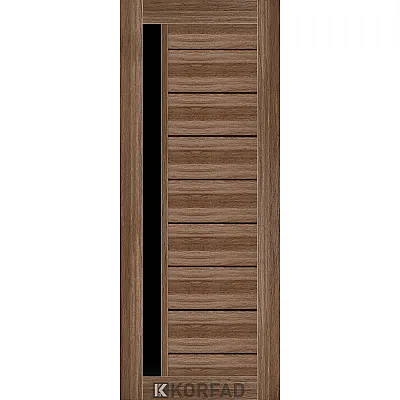 Міжкімнатні МДФ накладка на двері NO-04 BLK Korfad ПВХ плівка-7