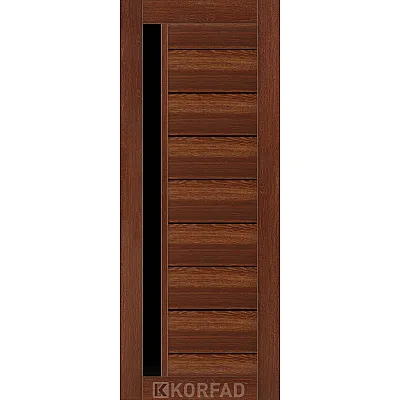 Міжкімнатні МДФ накладка на двері NO-04 BLK Korfad ПВХ плівка-3