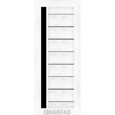 Міжкімнатні МДФ накладка на двері NO-04 BLK Korfad ПВХ плівка-2
