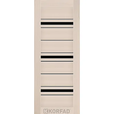 Межкомнатные МДФ накладка на двери NO-05 BLK Korfad ПВХ плёнка-4