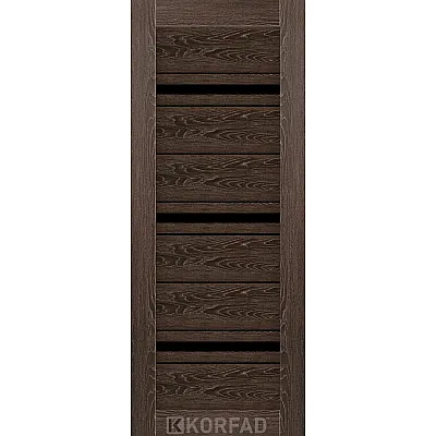 Межкомнатные МДФ накладка на двери NO-05 BLK Korfad ПВХ плёнка-1